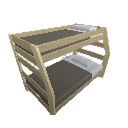 A Oak Marlborough Bunk Bed.